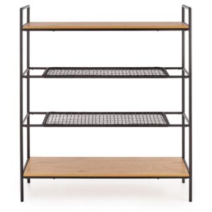 Hylly REGNOR 21, väri: kultatamme / musta