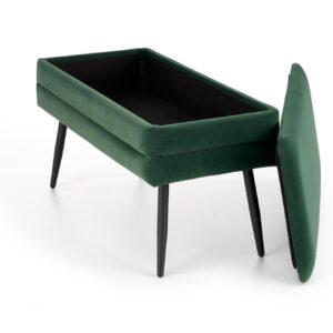 Vaaleanpunainen VELMAR, tummanvihreä / musta