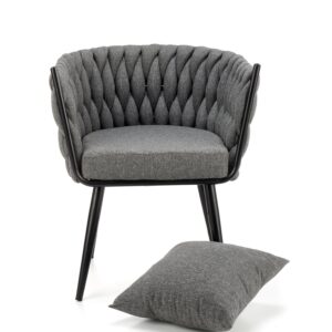 Nojatuoli AVINOR, harmaa