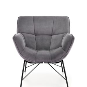 Nojatuoli BELTO, harmaa