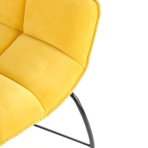 Nojatuoli BELTO, keltainen