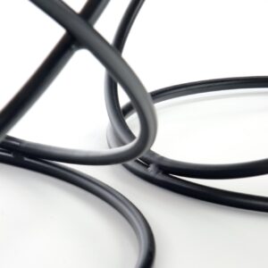 Kahvilapakketti SUSMAR, valkoinen marmori / musta