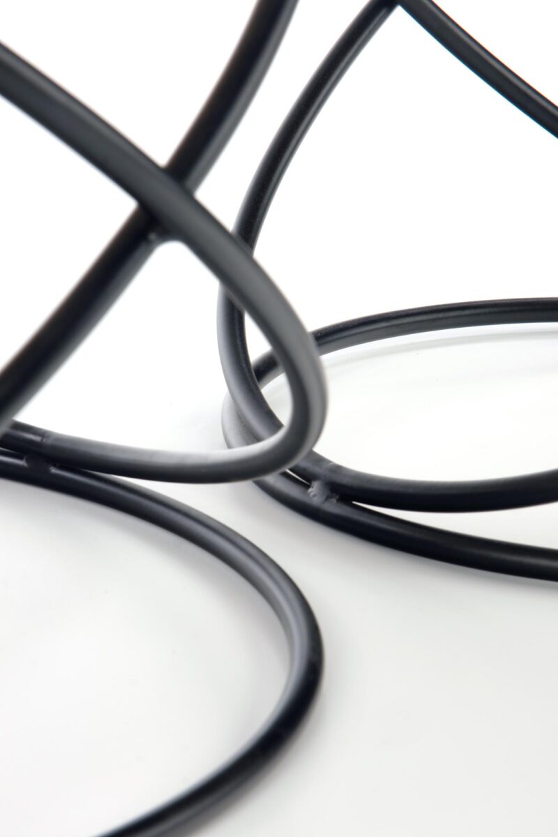 Kahvilapakketti SUSMAR, valkoinen marmori / musta