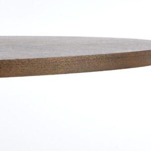 Ruokapöytä ALFER, pähkinä / musta