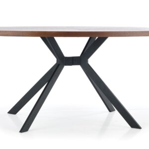 Ruokapöytä ALFER, pähkinä / musta