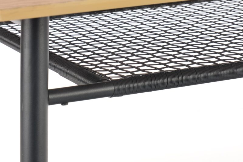 Ruokapöytä JACKSON, kultainen tammi / musta