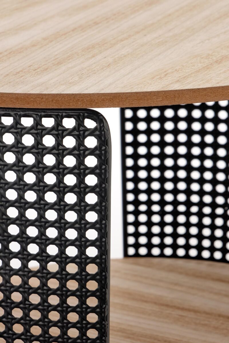 Kahvitabletti TRAFON, luonnollinen / musta