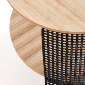 Kahvitabletti TRAFON, luonnollinen / musta