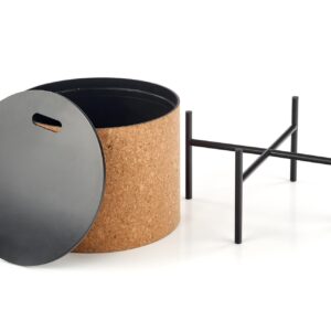 Kahvitalo SASMAR, luonnollinen / musta