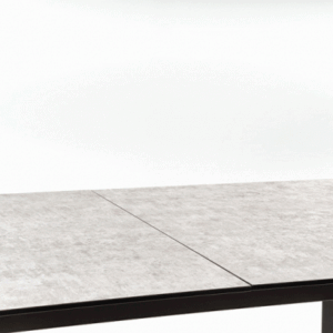 Ruokapöytä TIZMAR, levy - vaaleanharmaa