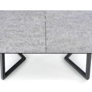 Ruokapöytä TIZMAR, levy - vaaleanharmaa