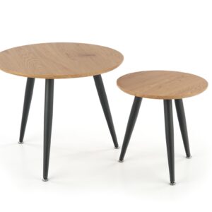 Kahvilatabletti MENTOR 2, tammi / musta