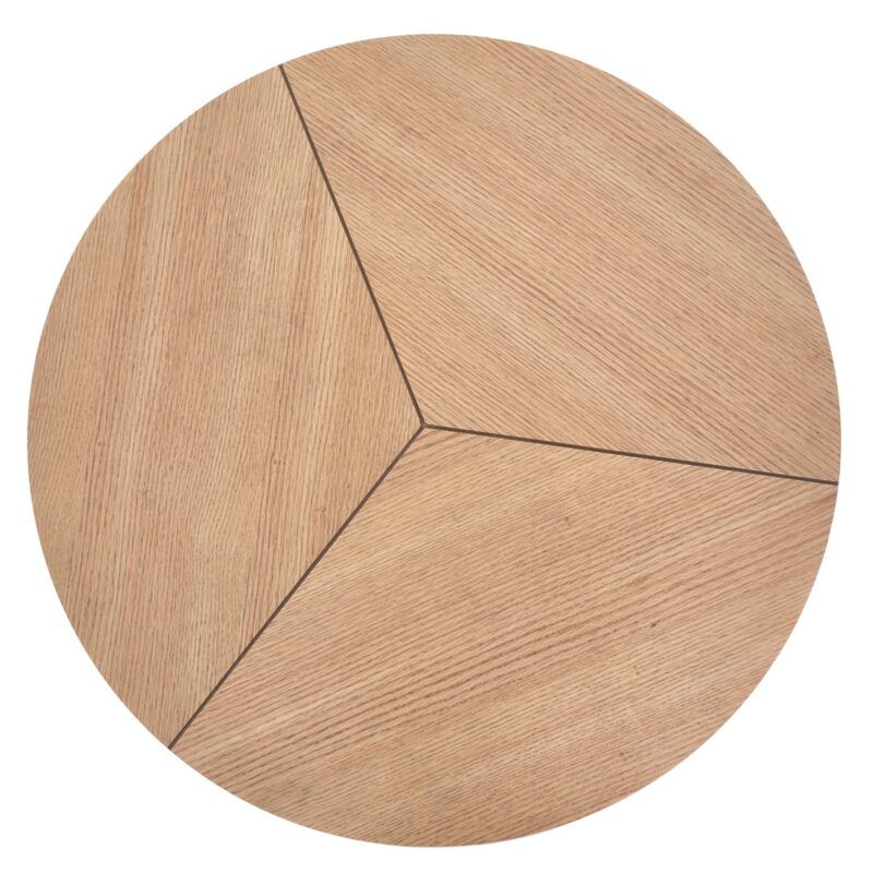 Kahvipöytä COLUMBUS, tammi / musta