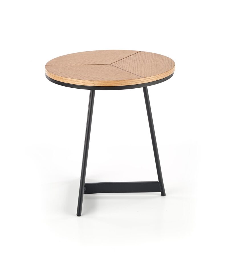 Kahvipöytä KARLOVA, tammi / musta