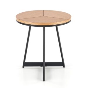 Kahvipöytä KARLOVA, tammi / musta