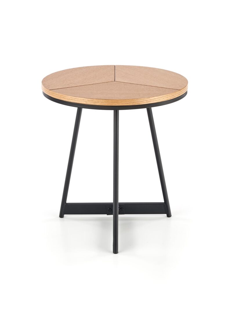 Kahvipöytä KARLOVA, tammi / musta