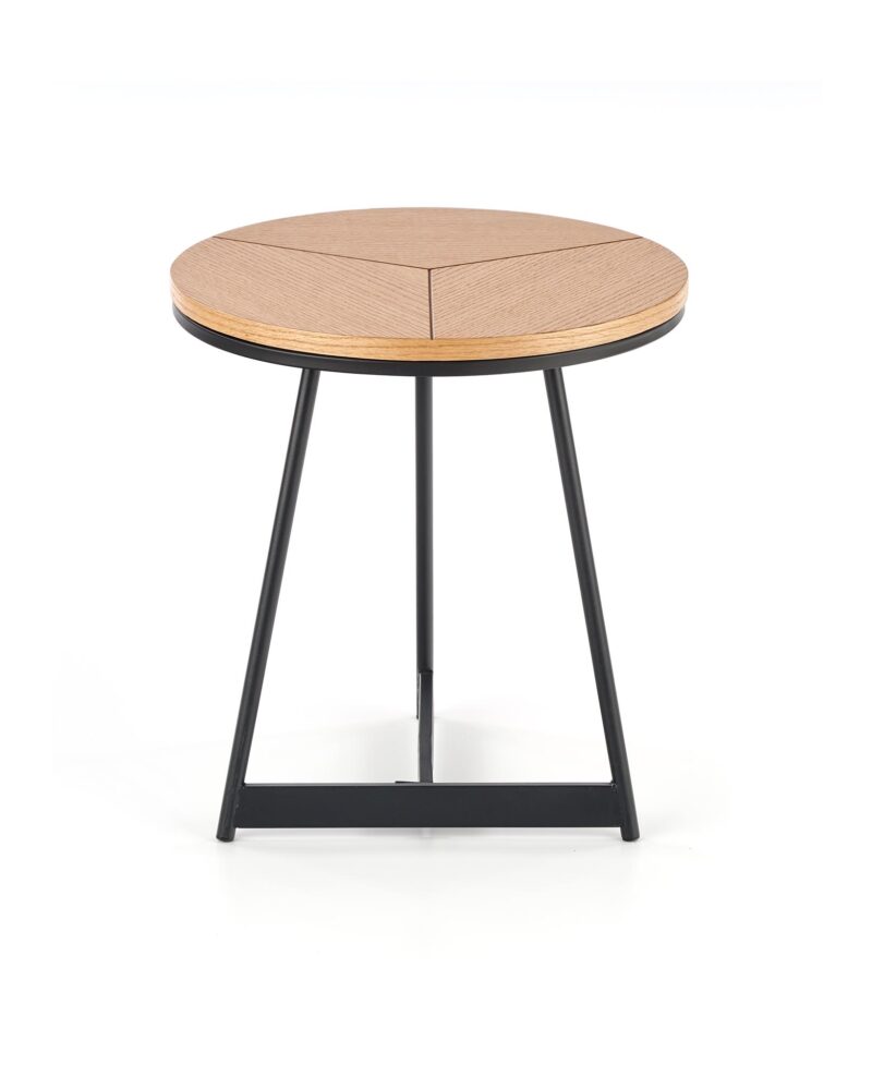 Kahvipöytä KARLOVA, tammi / musta