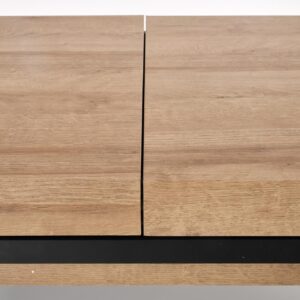 Kahvipöytä CLARA, musta / tammi