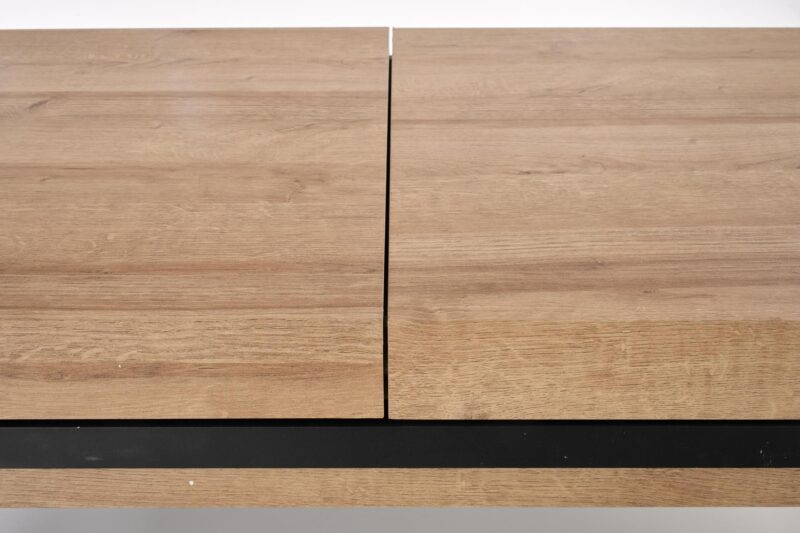 Kahvipöytä CLARA, musta / tammi