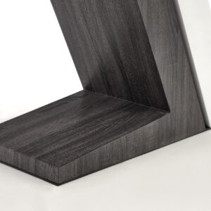 Pidentävä ruokapöytä MORLON, väri: valkoinen / tummanharmaa