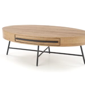 Kahvipöytä CALARIA tammi / musta