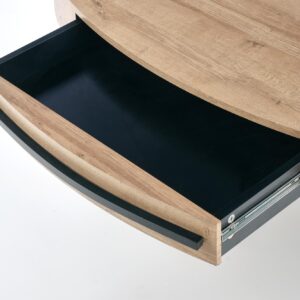 Kahvipöytä CALARIA tammi / musta