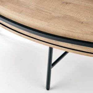 Kahvipöytä CALARIA tammi / musta