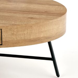 Kahvipöytä CALARIA tammi / musta