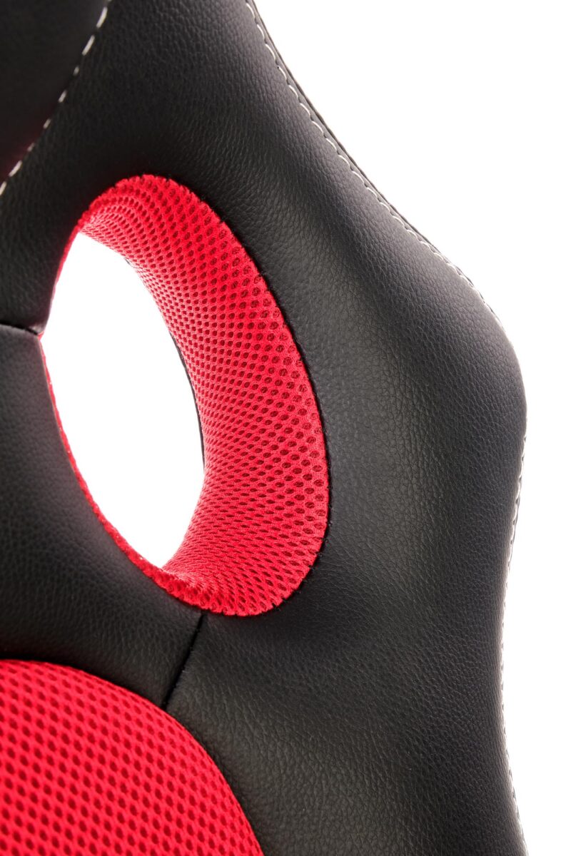 Toimistotuoli ALORON, musta / punainen