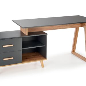 Kirjoituspöytä SERGO XL, antrasiitti mattapinta