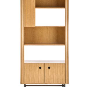 Hylly SMARTA, luonnon tammi/musta