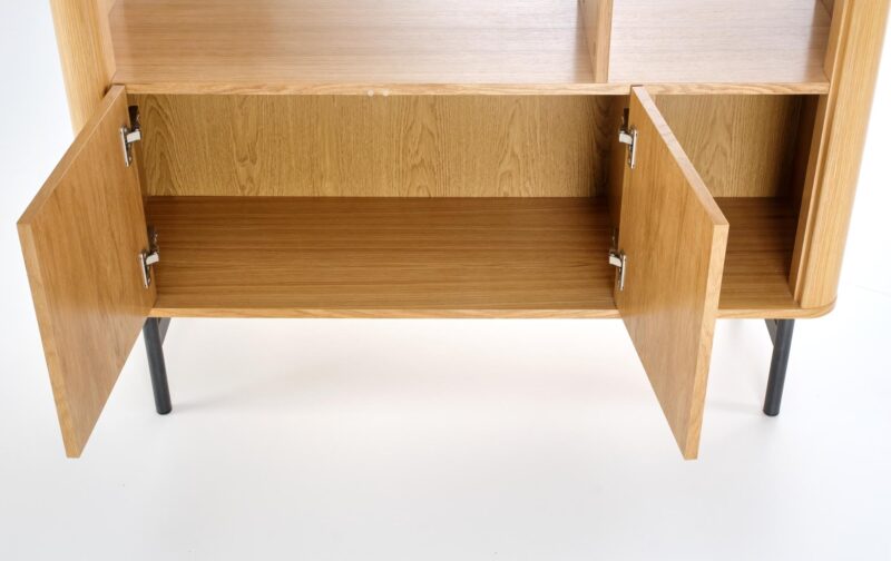 Hylly SMARTA, luonnollinen tammi / musta