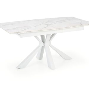 VIVALDI ruokapöytä, valkoinen marmori