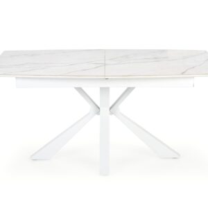 VIVALDI ruokapöytä, valkoinen marmori