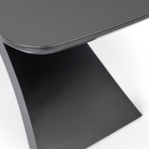 Ruokapöytä SILVERN, tummanharmaa