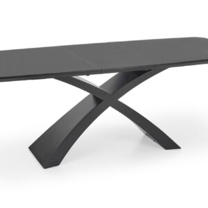 Ruokapöytä SILVERN, tummanharmaa