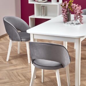 Ruokapöytä-FLORIA, valkoinen