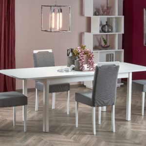 Ruokapöytä-FLORIA, valkoinen