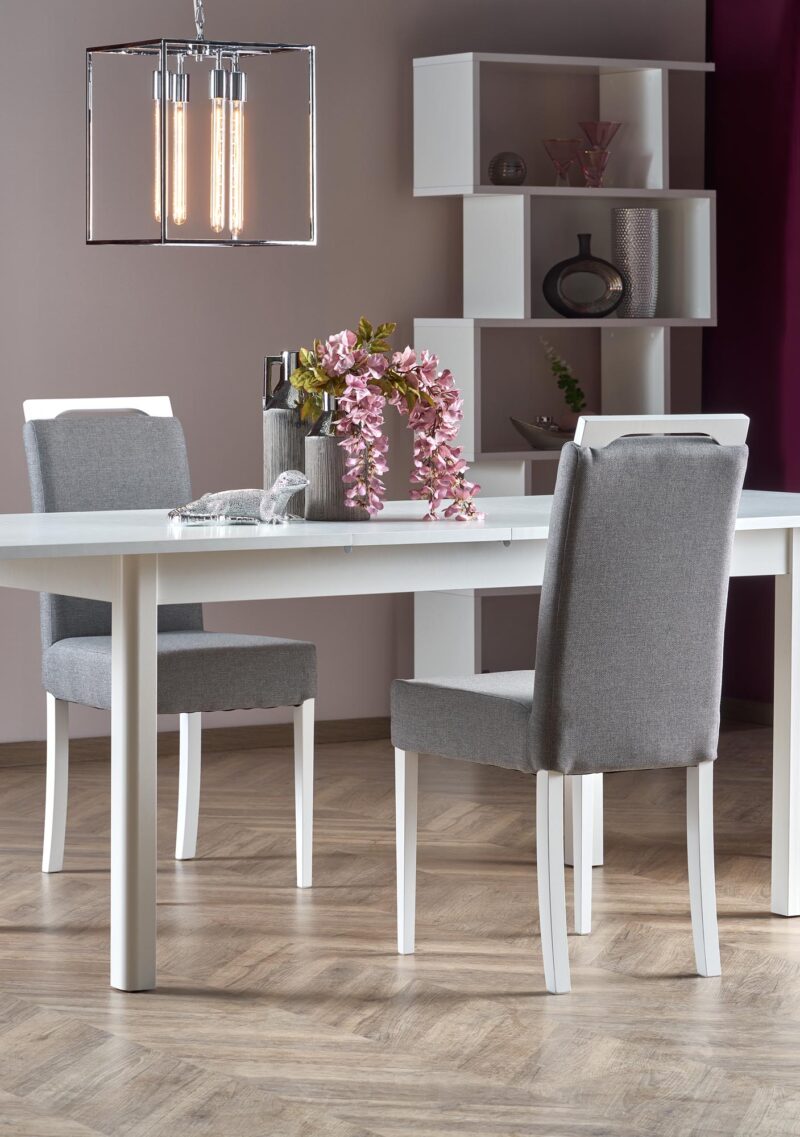 Ruokapöytä-FLORIA, valkoinen