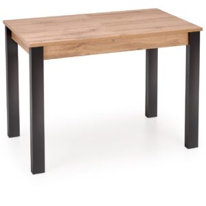 Ruokapöytä GINARO, wootani tammi / musta