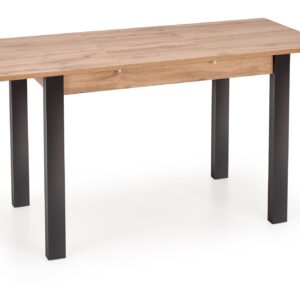 Ruokapöytä GINARO, wootani tammi / musta