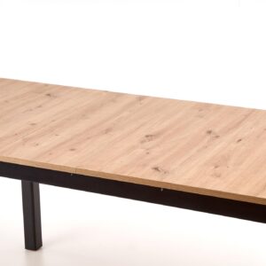 Ruokapöytä FLERON, käsityö tammi / musta