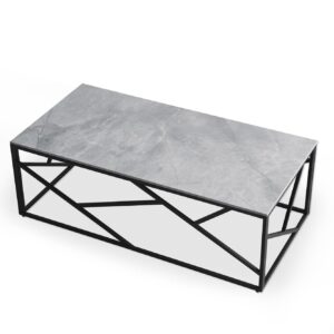 Kahvilapöytä UNIVERON 2, harmaa marmor