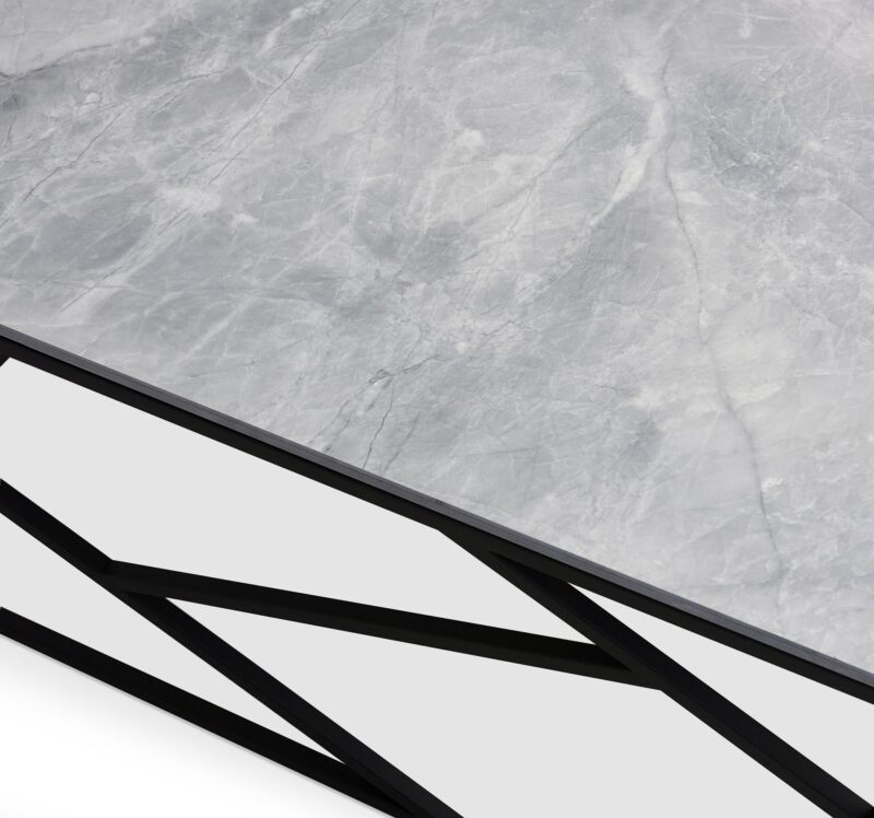 Kahvilapöytä UNIVERON 2, harmaa marmor