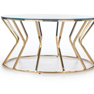 Kahvif table AFELLA, peili / kultaa