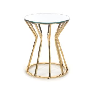 Kahvilapöytä AFELLA S, peili / kulta