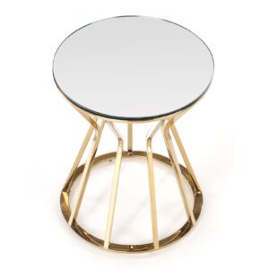 Kahvilapöytä AFELLA S, peili / kulta