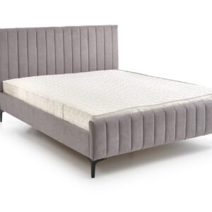 Sänky FRANCESCA 160x200, vaaleanharmaa