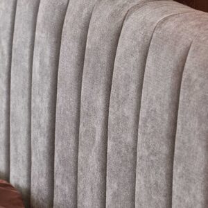 Sänky FRANCESCA 160x200, vaaleanharmaa