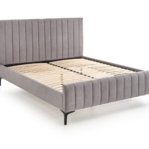 Sänky FRANCESCA 160x200, vaaleanharmaa